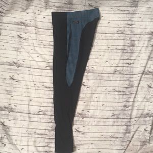 Kerrits Blue Houndstooth Leggings Size XS